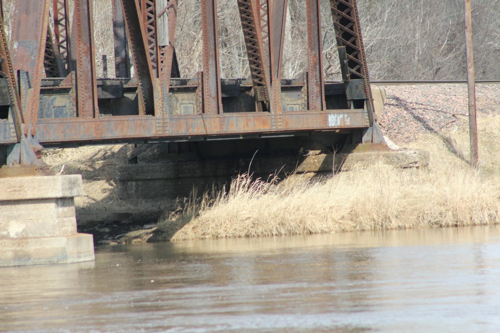 East abutment